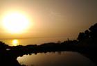 غروب الشمس مار شربل عنايا Photo by Hanna Khoury sunset at Annaya Lebanon sea